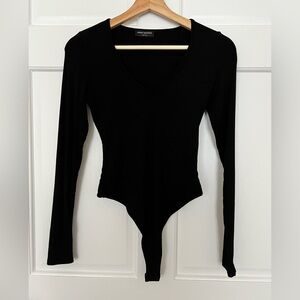 Naked Wardrobe Deep V Bodysuit